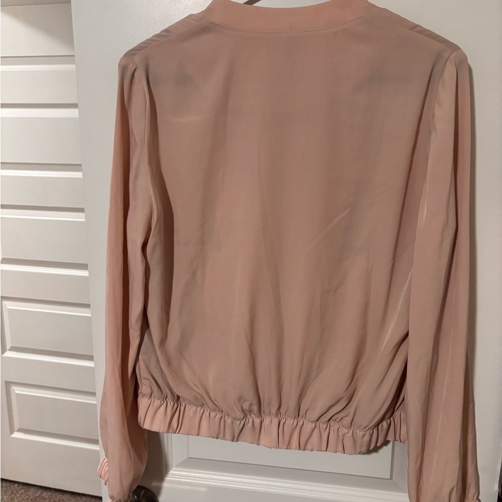 Express Women's Blush Bomber Jacket - image 4